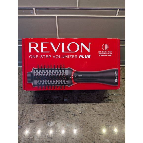 Revlon Other - Revlon One-Step Volumizer PLUS Hair Dryer and Air Brush Black Red